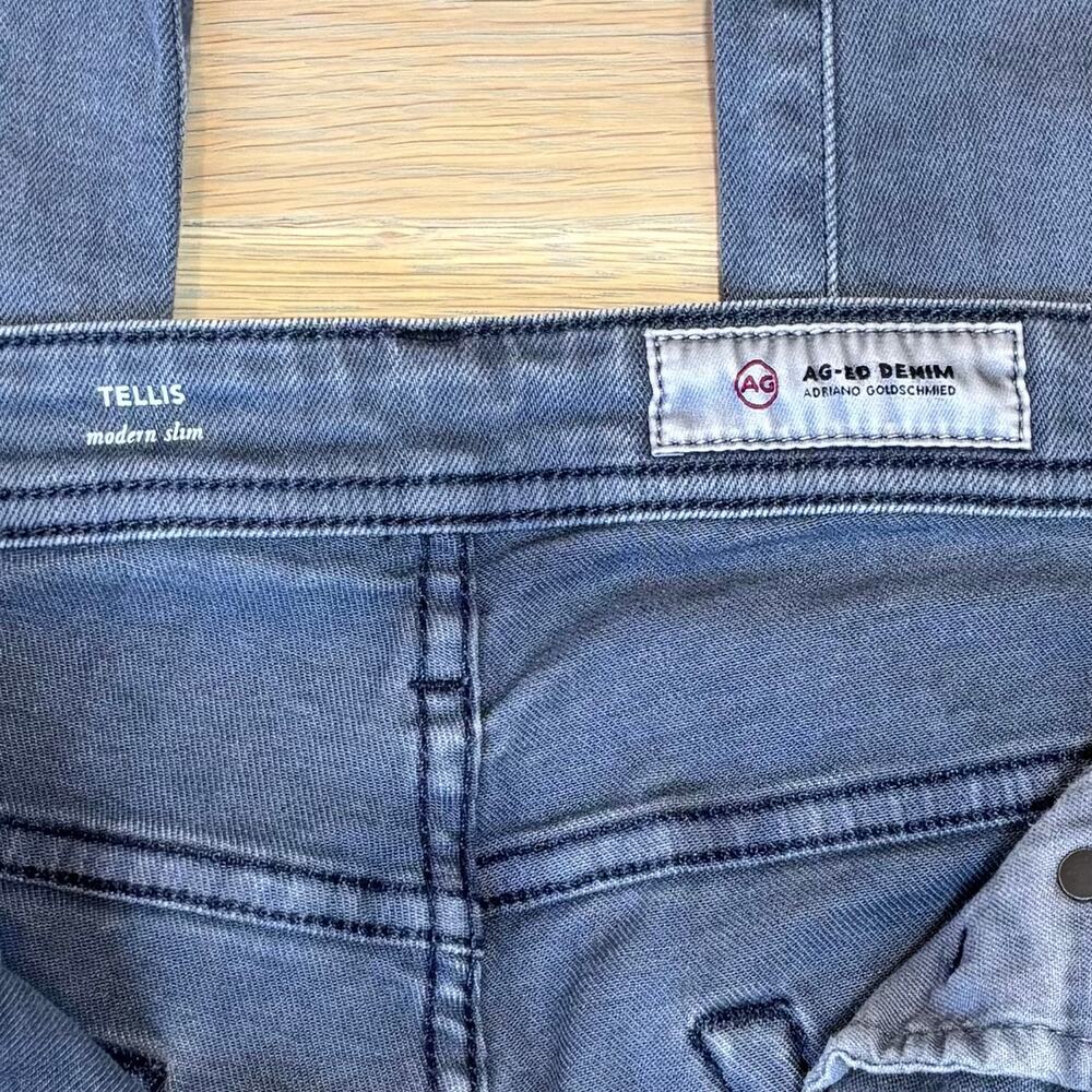 AG Adriano Goldschmied Tellis Modern Slim Jeans AG-ED Denim Men’s Size 35x31 - Picture 5 of 11